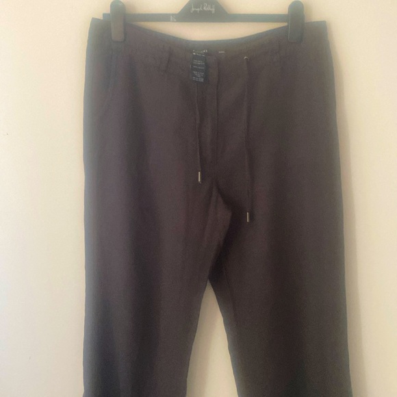 Olsen Pants - Olsen linen brown Pants